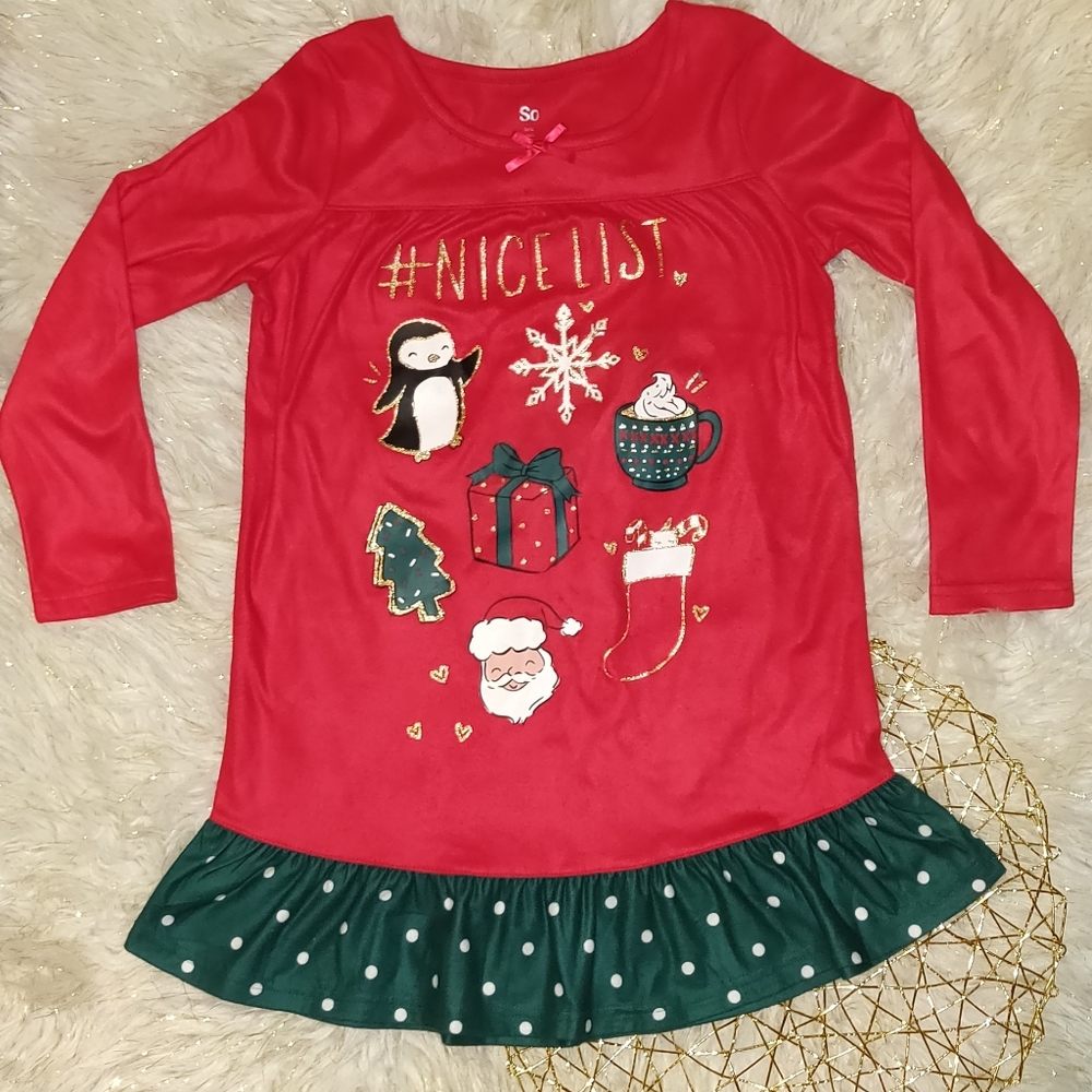 Girls 5/6 Christmas nightgown